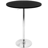 Elia - Contemporary Adjustable Bar Table