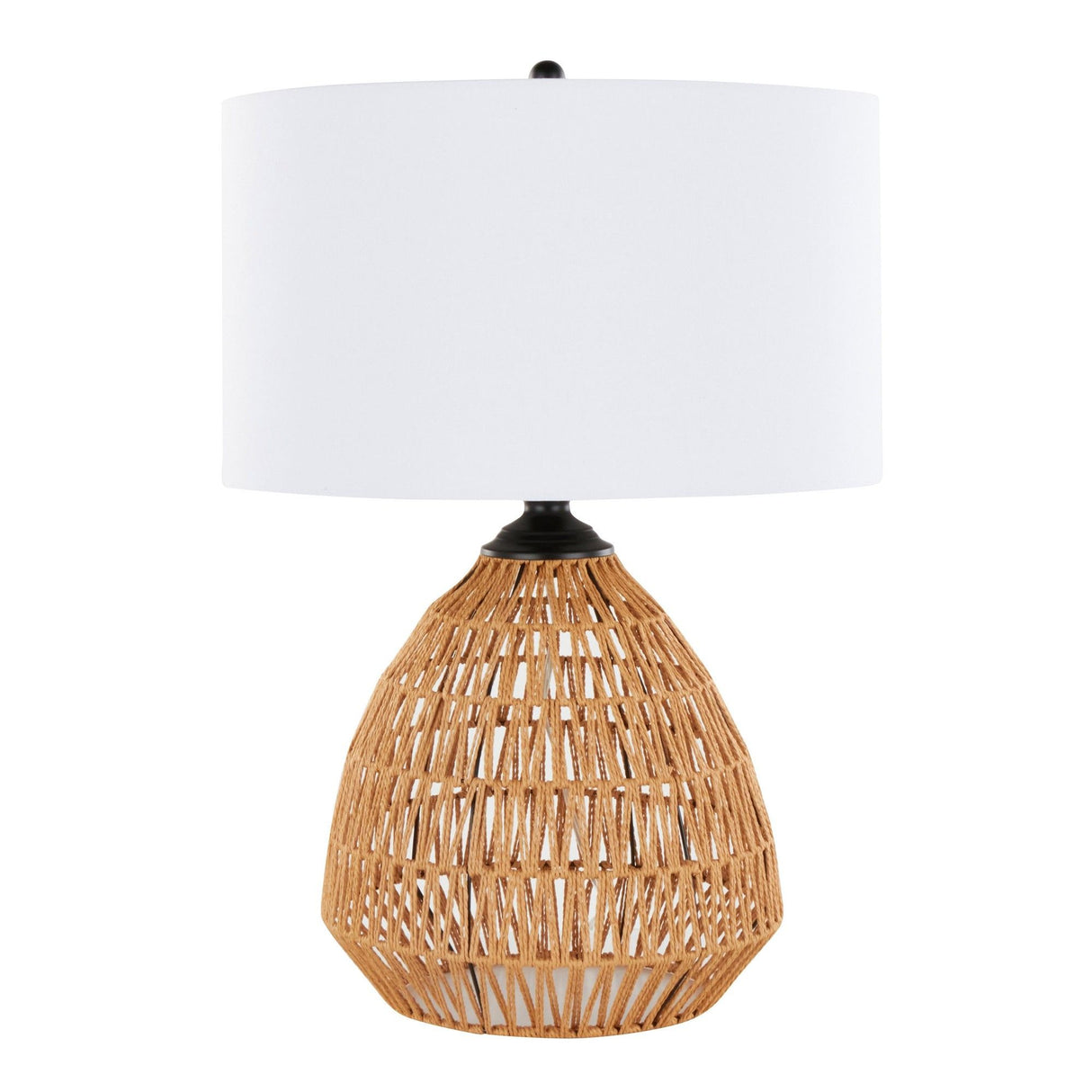 Congo - 29" Rattan Table Lamp - Light Brown