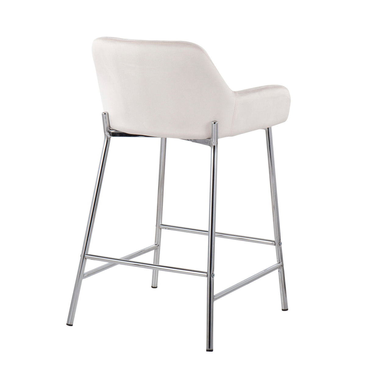 Daniella - Contemporary Fixed Height Counter Stool (Set of 2)