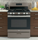 GE(R) 30" Free-Standing Gas Range - (JGBS66EEKES)