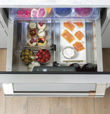 Caf(eback)(TM) 5.7 Cu. Ft. Built-In Dual-Drawer Refrigerator - (CDE06RP2NS1)