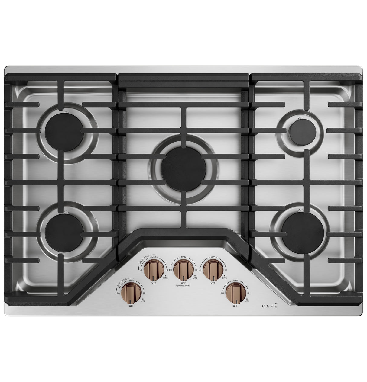 Caf(eback)(TM) 30" Gas Cooktop - (CGP70302NS1)