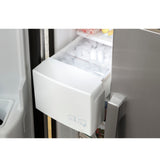 GE(R) 23.0 Cu. Ft. Side-By-Side Refrigerator - (GSS23GGPWW)