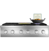 Caf(eback)(TM) 36" Commercial-Style Gas Rangetop with 6 Burners (Natural Gas) - (CGU366P2TS1)