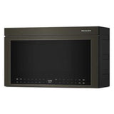 Multifunction Over-The-Range Microwave Oven With Flush Built-In Design - Black Stainless Finish