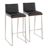 Mason Mara - 30" Fixed-Height Barstool (Set of 2)