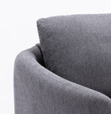 Yuina - Linen Chair - Gray