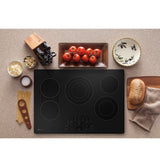 GE Profile(TM) 30" Built-In Touch Control Electric Cooktop - (PEP9030DTBB)