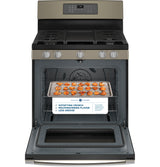 GE(R) 30" Free-Standing Gas Convection Range with No Preheat Air Fry - (JGB735EPES)