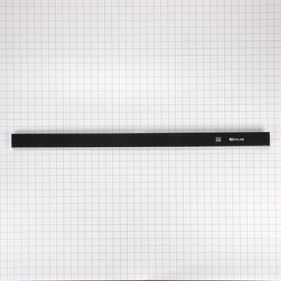 36" Range Downdraft Vent Top Trim - Black