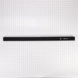 36" Range Downdraft Vent Top Trim - Black