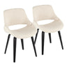 Fabrico - Chair (Set of 2) - Black Legs