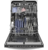 GE(R) ENERGY STAR(R) Fingerprint Resistant Top Control with Stainless Steel Interior Dishwasher with Sanitize Cycle & Dry Boost with Fan Assist - (GDP665SYNFS)