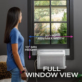 GE Profile ClearView(TM) 6,100 BTU Smart Ultra Quiet Window Air Conditioner for Small Rooms up to 250 sq. ft. - (AHTT06BC)