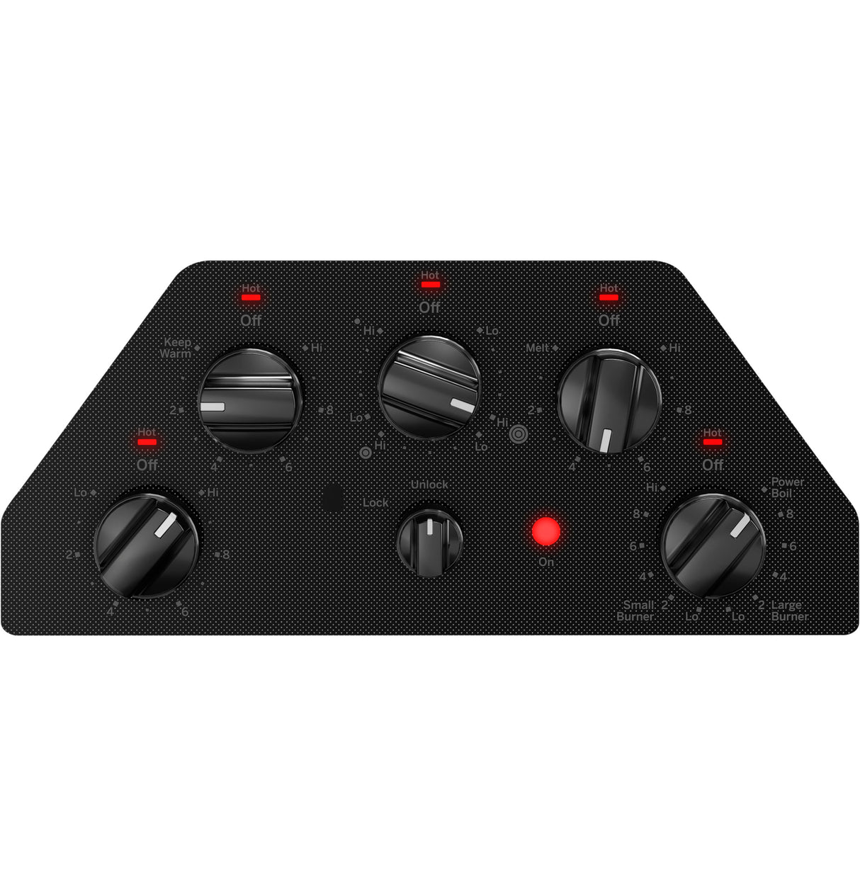 GE(R) 36" Built-In Knob Control Electric Cooktop - (JEP5036DTBB)