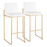 Fuji - High Back Barstool Set