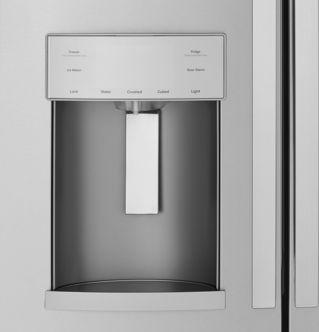 GE(R) ENERGY STAR(R) 22.1 Cu. Ft. Counter-Depth Fingerprint Resistant French-Door Refrigerator - (GYE22GYNFS)