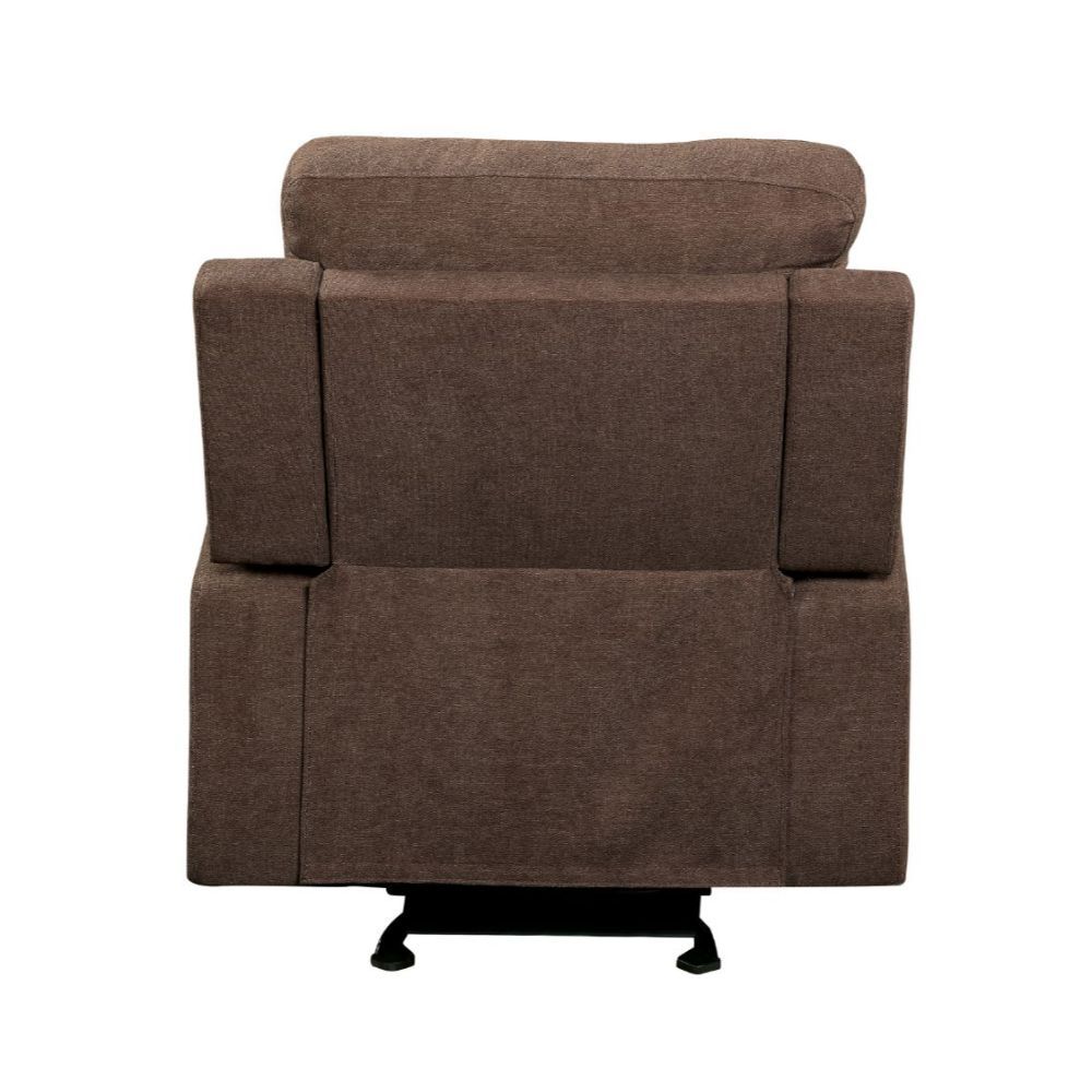 Livino - Recliner - Brown Fabric