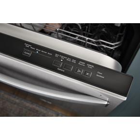 55 dBA Quiet Dishwasher With Boost Cycle And Pocket Handle - Black