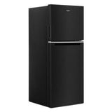 24" Wide Small Space Top-Freezer Refrigerator - 11.6 Cubic Feet - Black