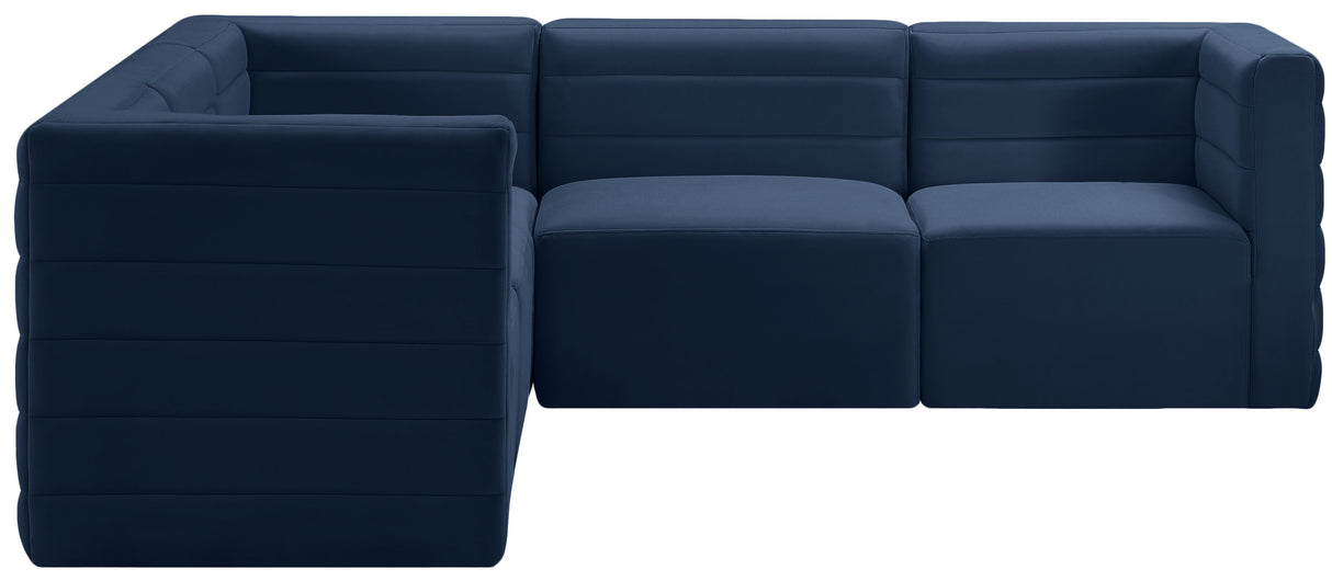 Quincy - Modular Sectional 5 Piece - Navy