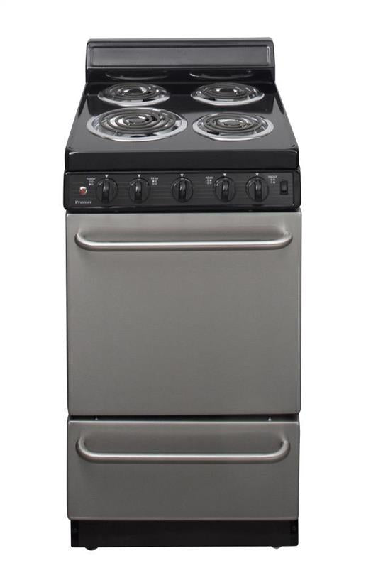 20 in. Freestanding Electric Range in Stainless Steel - (EAK600BP)