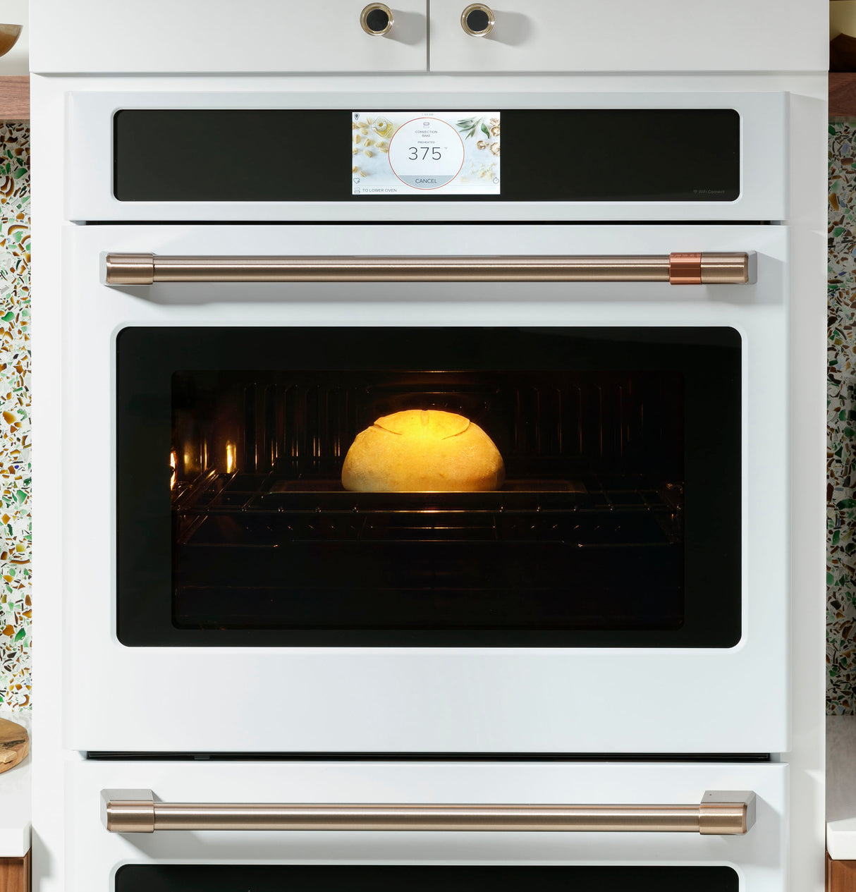 Caf(eback)(TM) Professional Series 30" Smart Built-In Convection Double Wall Oven - (CTD90DP3ND1)