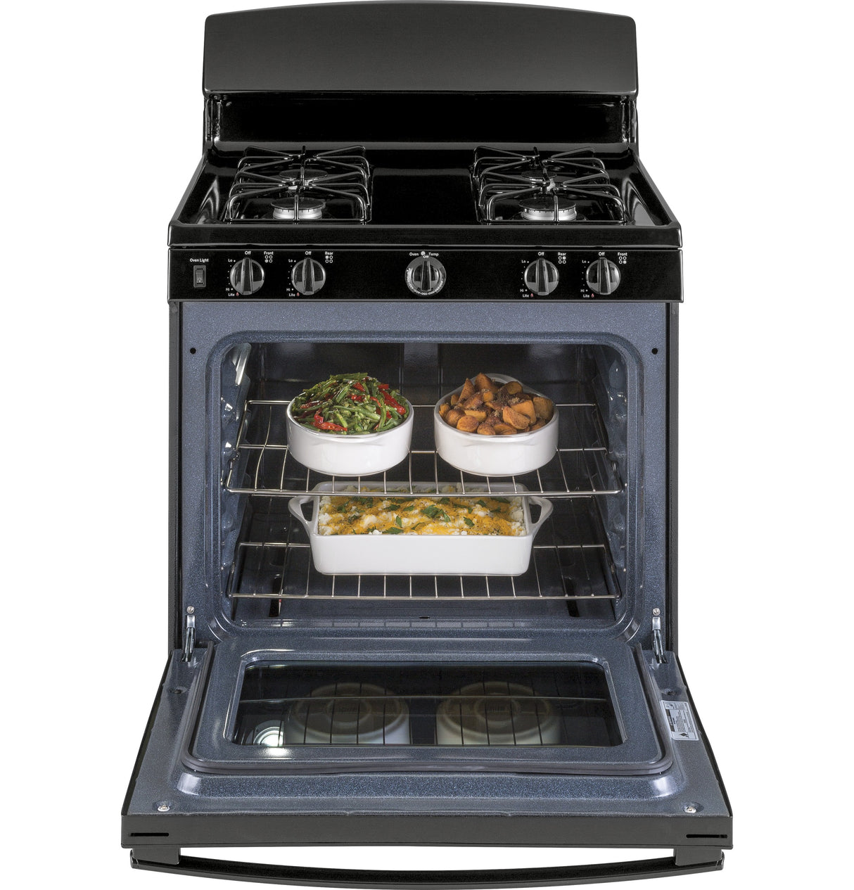 GE(R) 30" Free-Standing Gas Range - (JGBS30DEKBB)