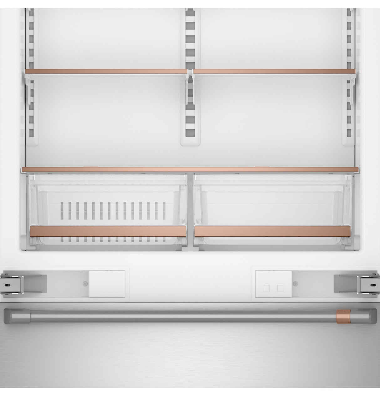 Caf(eback)(TM) 36" Integrated Bottom-Freezer Refrigerator - (CIC36RP2VS1)