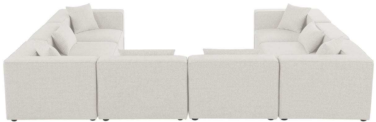 Cube - Modular Sectional 8 Piece - Cream