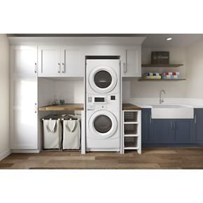 Commercial Gas Stack Washer/Dryer, Card Reader-Ready