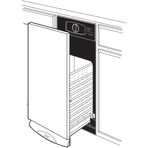 Universal 15" Built-In Compactor - (UCG1500NBB)