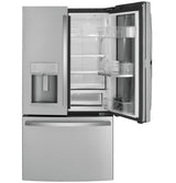 GE Profile(TM) Series 27.7 Cu. Ft. Fingerprint Resistant French-Door Refrigerator with Door In Door and Hands-Free AutoFill - (PFD28KYNFS)