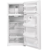 GE(R) ENERGY STAR(R) 16.6 Cu. Ft. Top-Freezer Refrigerator - (GTE17GTNRWW)