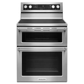 30" 5 Burner Electric Double Oven Convection Range