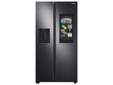 26.7 cu. ft. Large Capacity Side-by-Side Refrigerator with Touch Screen Family Hub(TM) in Black Stainless Steel - (RS27T5561SG)