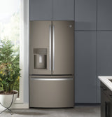 GE Profile(TM) Series ENERGY STAR(R) 27.7 Cu. Ft. French-Door Refrigerator with Hands-Free AutoFill - (PFE28KMKES)