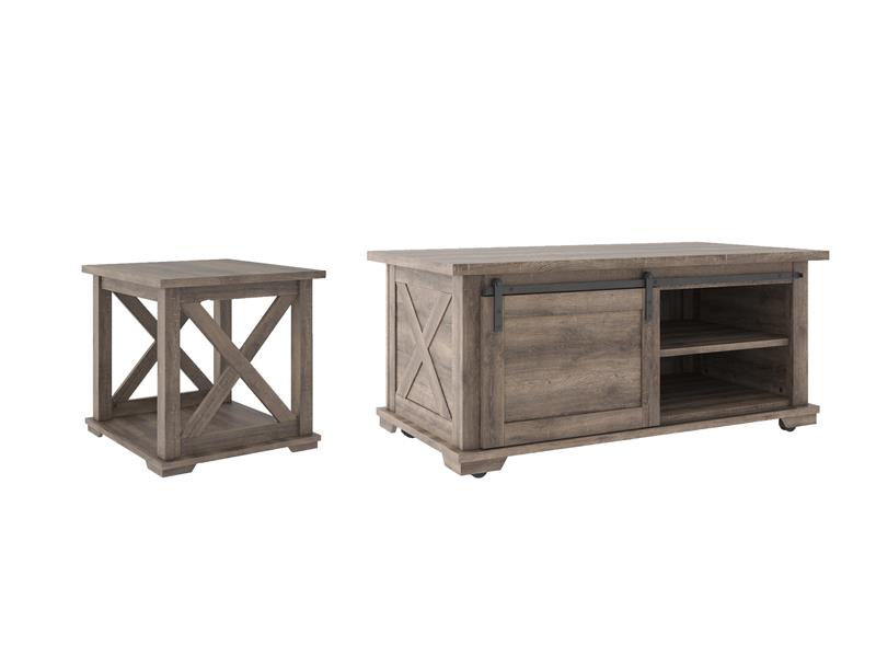 Coffee Table With 1 End Table - (PKG008958)