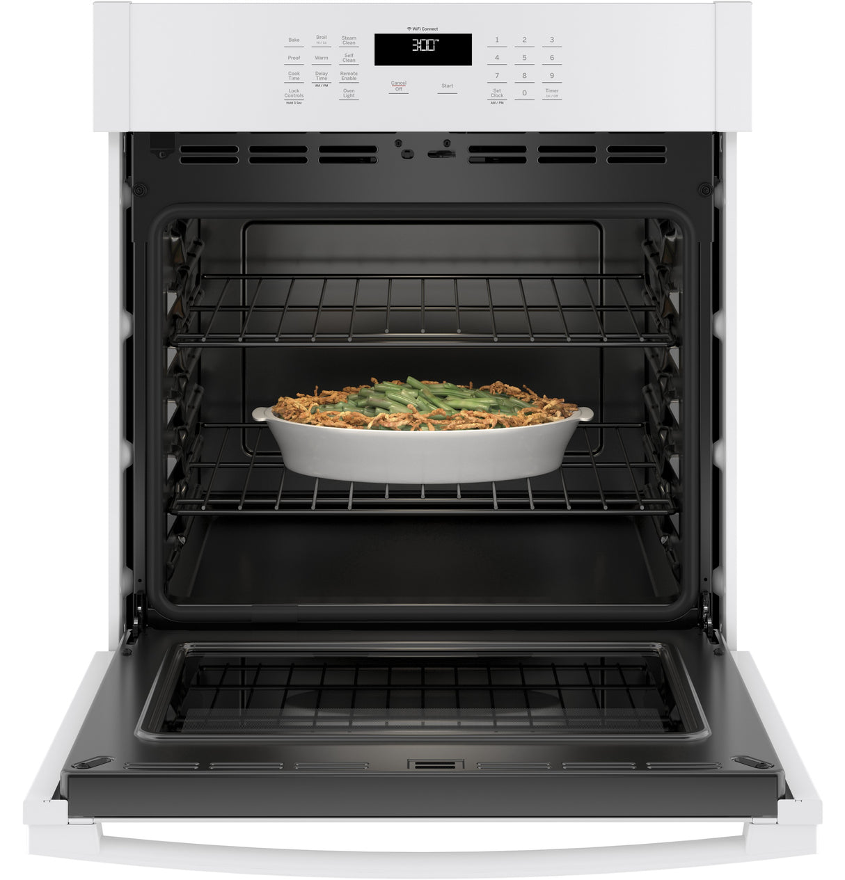 GE(R) 27" Smart Built-In Single Wall Oven - (JKS3000DNWW)