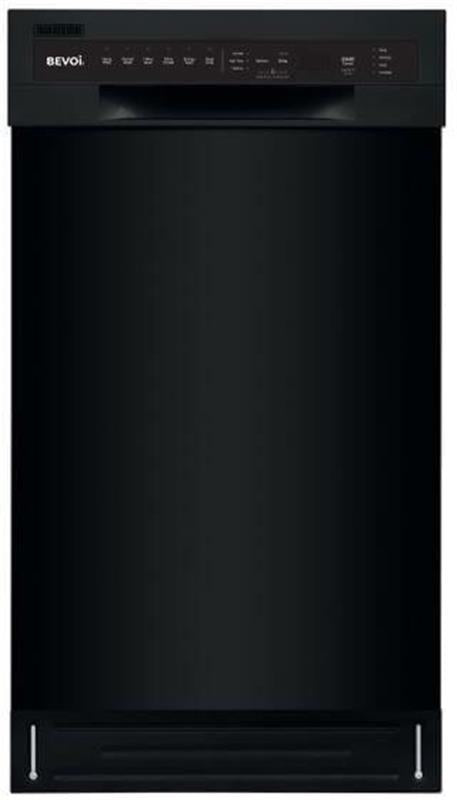 Bevoi DDV18BEVBB 18" Built-in Dishwasher Black - (DDV18BEVBB)