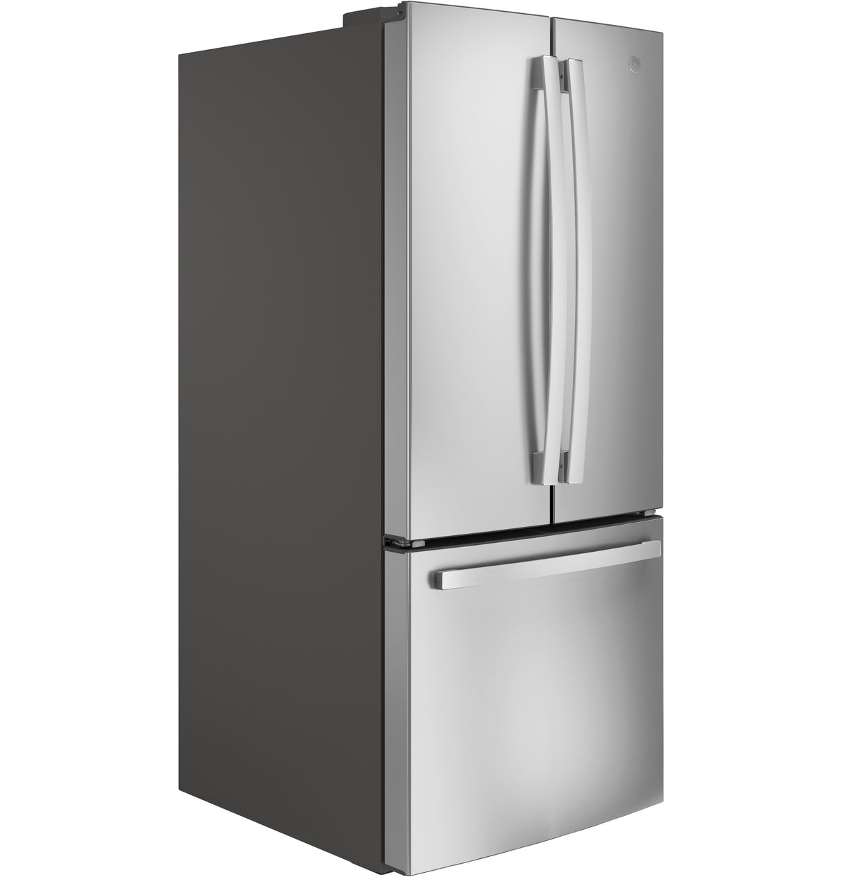 GE(R) ENERGY STAR(R) 20.8 Cu. Ft. French-Door Refrigerator - (GNE21FSKSS)