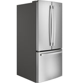 GE(R) ENERGY STAR(R) 20.8 Cu. Ft. French-Door Refrigerator - (GNE21FYKFS)