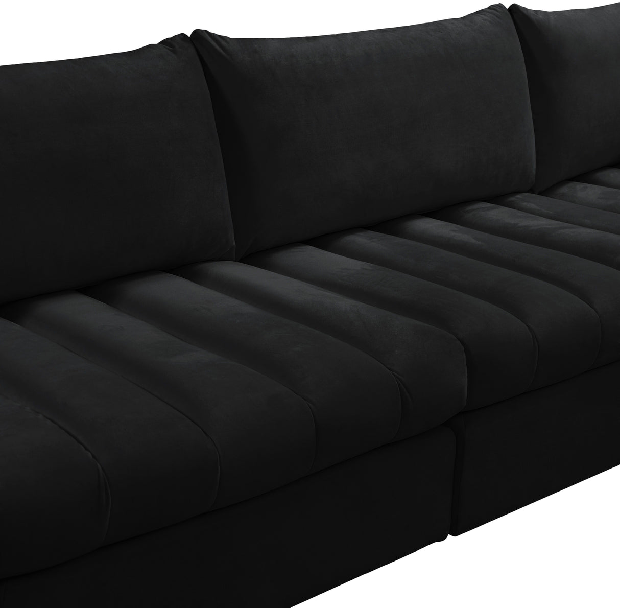 Jacob - Modular Sectional 7 Piece - Black