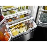 25 Cubic Feet 36-Width Standard Depth French Door Refrigerator With Interior Dispense