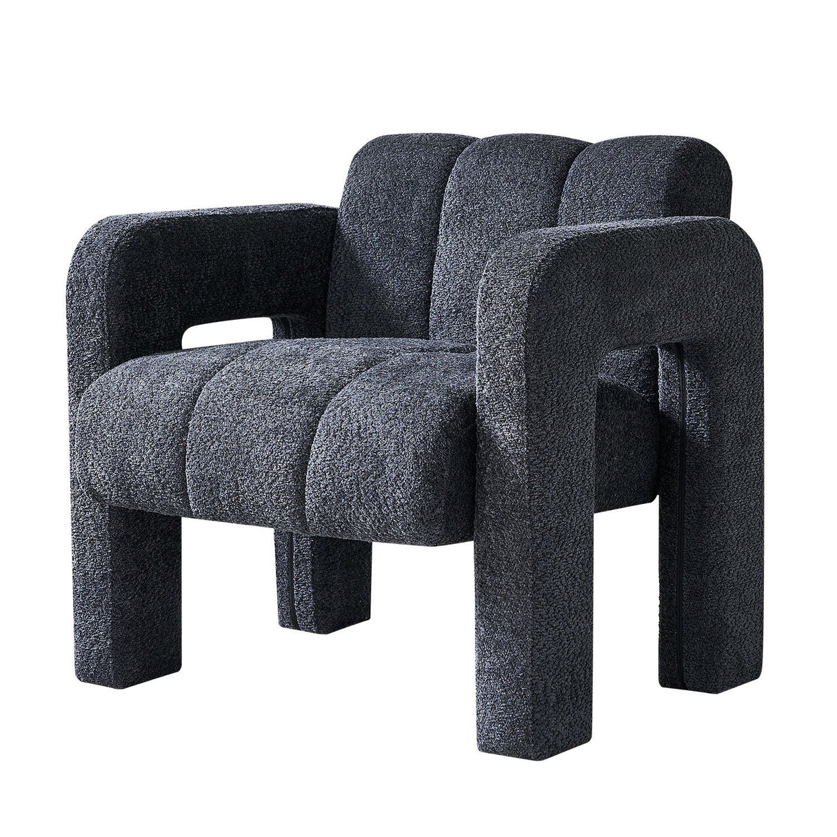 31.10" Boucle Upholstered Accent Chair