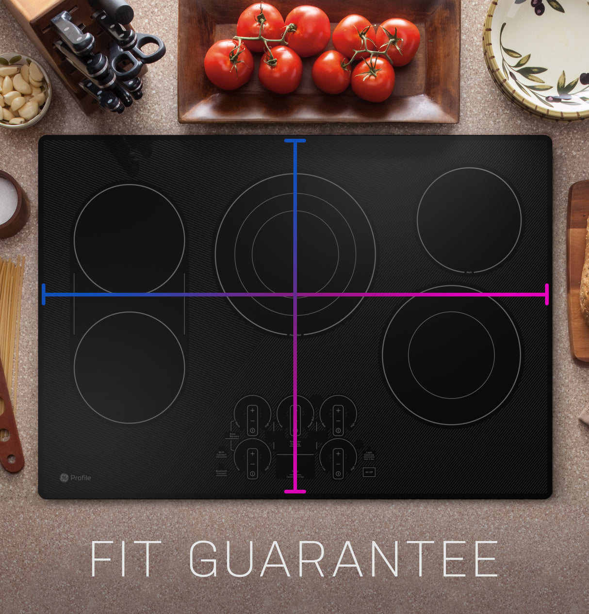 GE Profile(TM) 30" Built-In Touch Control Induction Cooktop - (PHP9030DTBB)