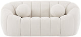 Elijah - Boucle Fabric Loveseat