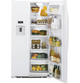 GE(R) 21.9 Cu. Ft. Counter-Depth Side-By-Side Refrigerator - (GZS22DGJWW)