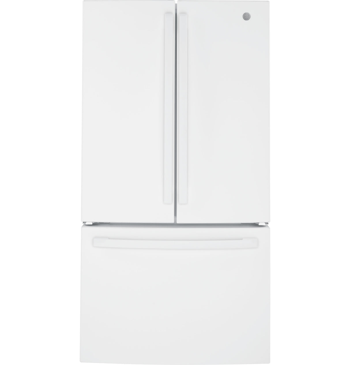 GE(R) ENERGY STAR(R) 27.0 Cu. Ft. French-Door Refrigerator - (GNE27JGMWW)