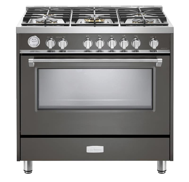 Designer 36" Gas Single Oven Range - Slate Gray - (VDFSGG365SG)